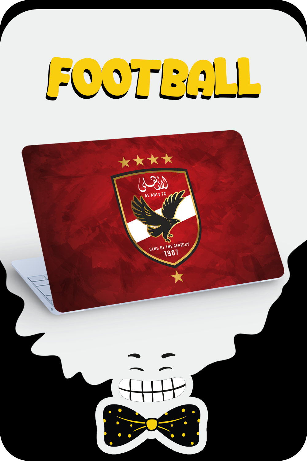 Football (laptop skin)