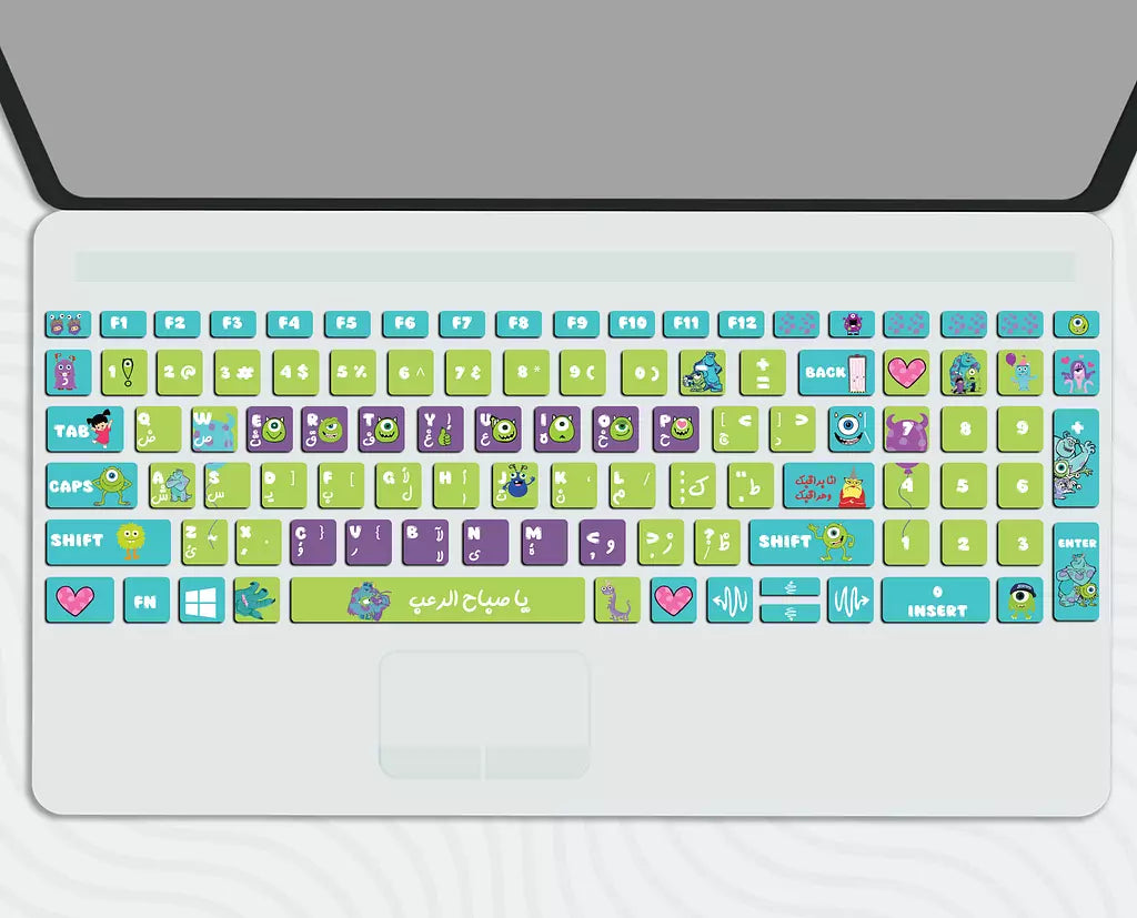 Monsters Inc. - Keyboard Sticker