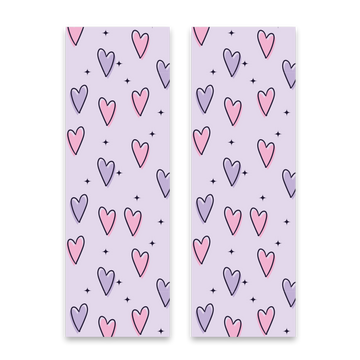 Purple Hearts - Bookmark
