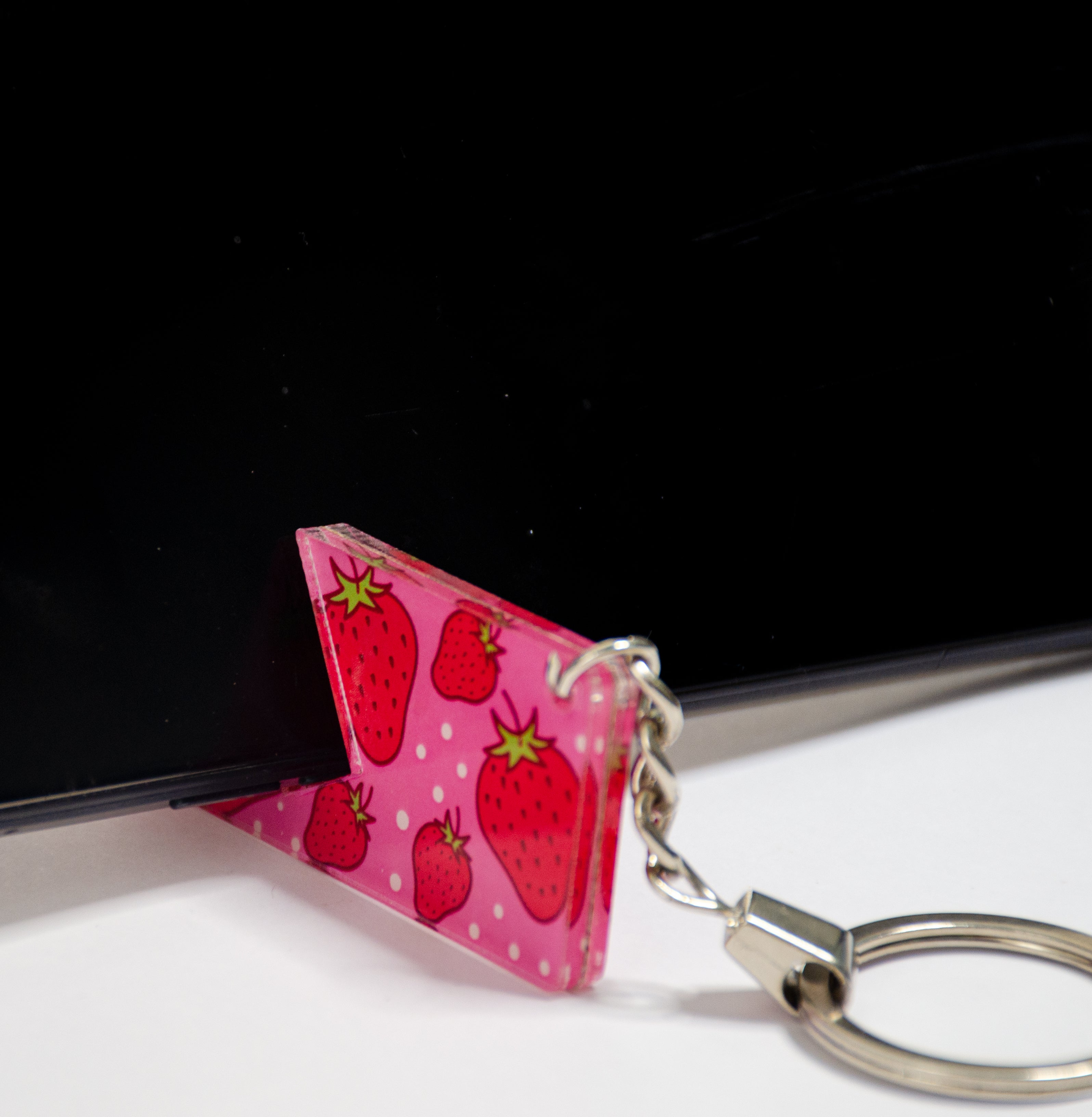 Strawberry - Acrylic Keychain