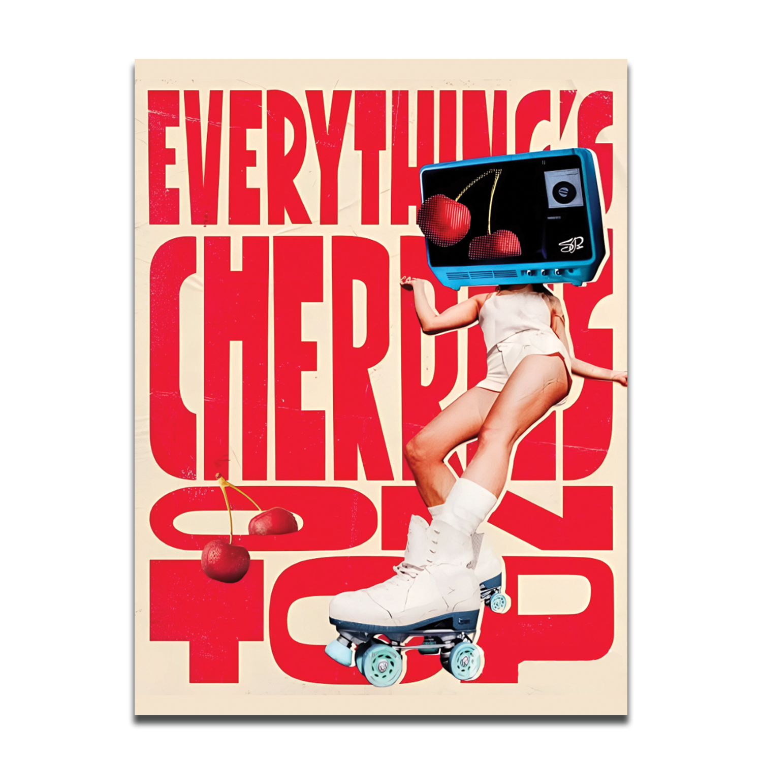 Skating Girl - Poster