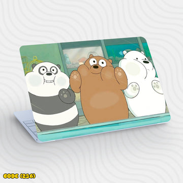 Bare Bears - Laptop Skin