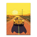 Car on the Road - Poster