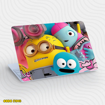 3D Minions - Laptop Skin