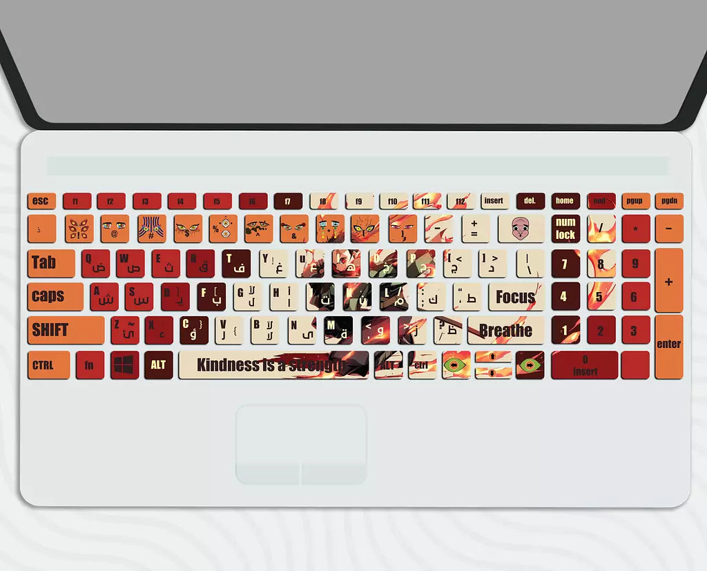 Demon Slayer - Keyboard Sticker