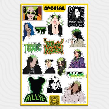 Billie Eilish - Sticker Sheet