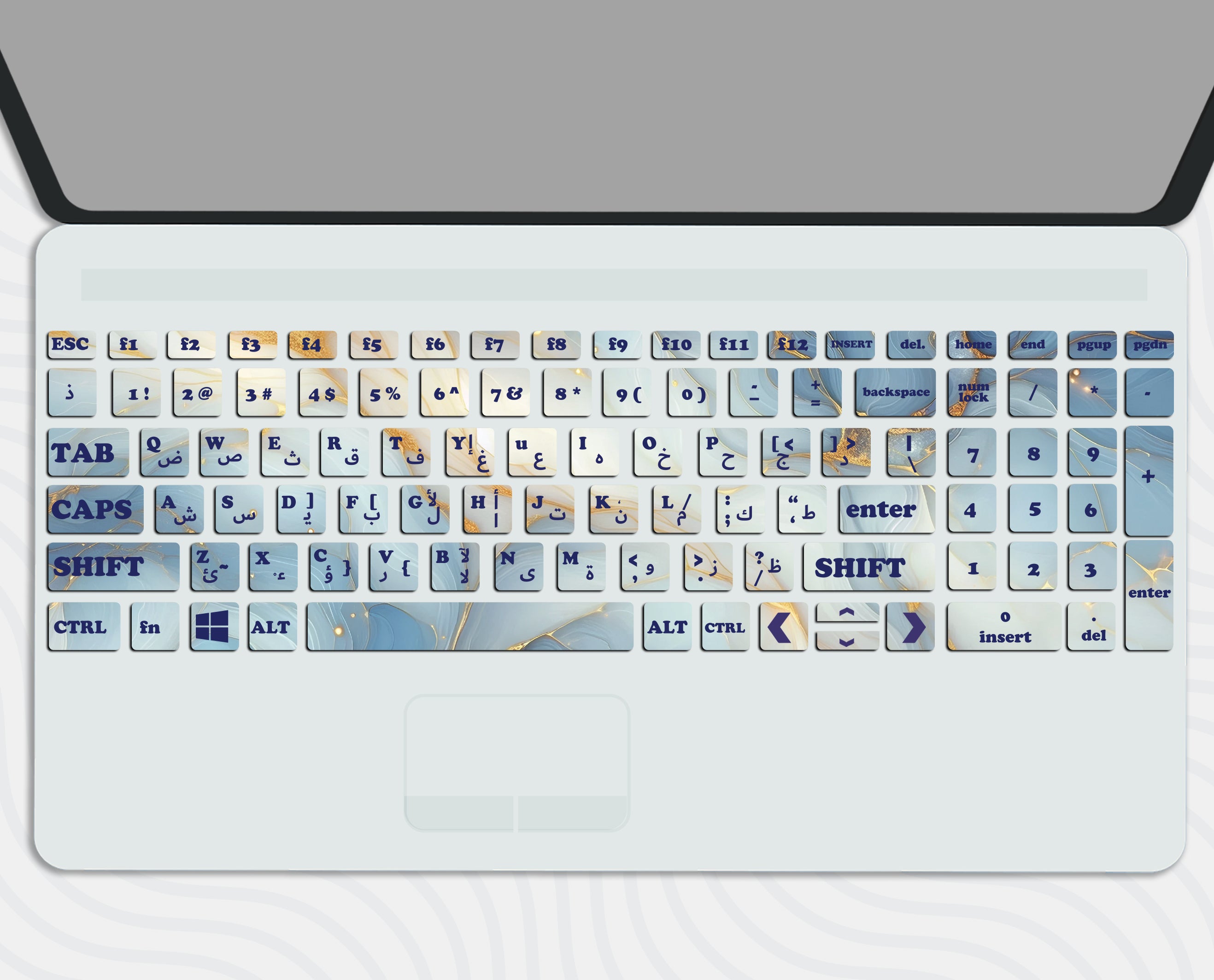 Blue Marble - Keyboard Sticker