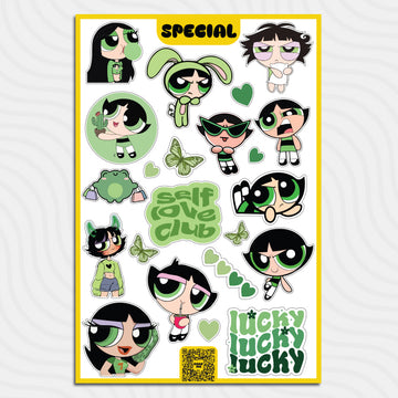 Buttercup - Sticker Sheet