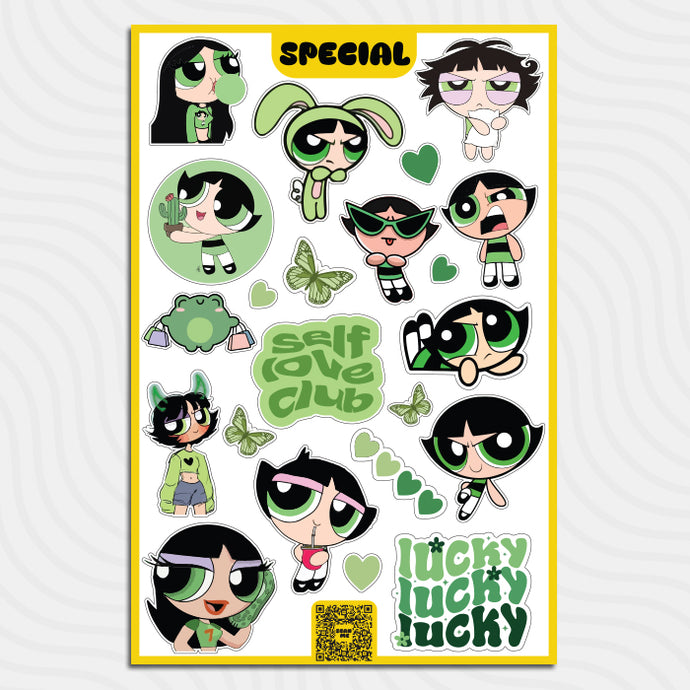 Buttercup - Sticker Sheet – special
