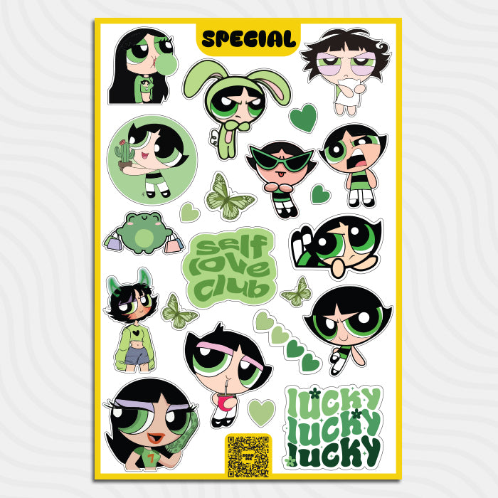 Buttercup - Sticker Sheet