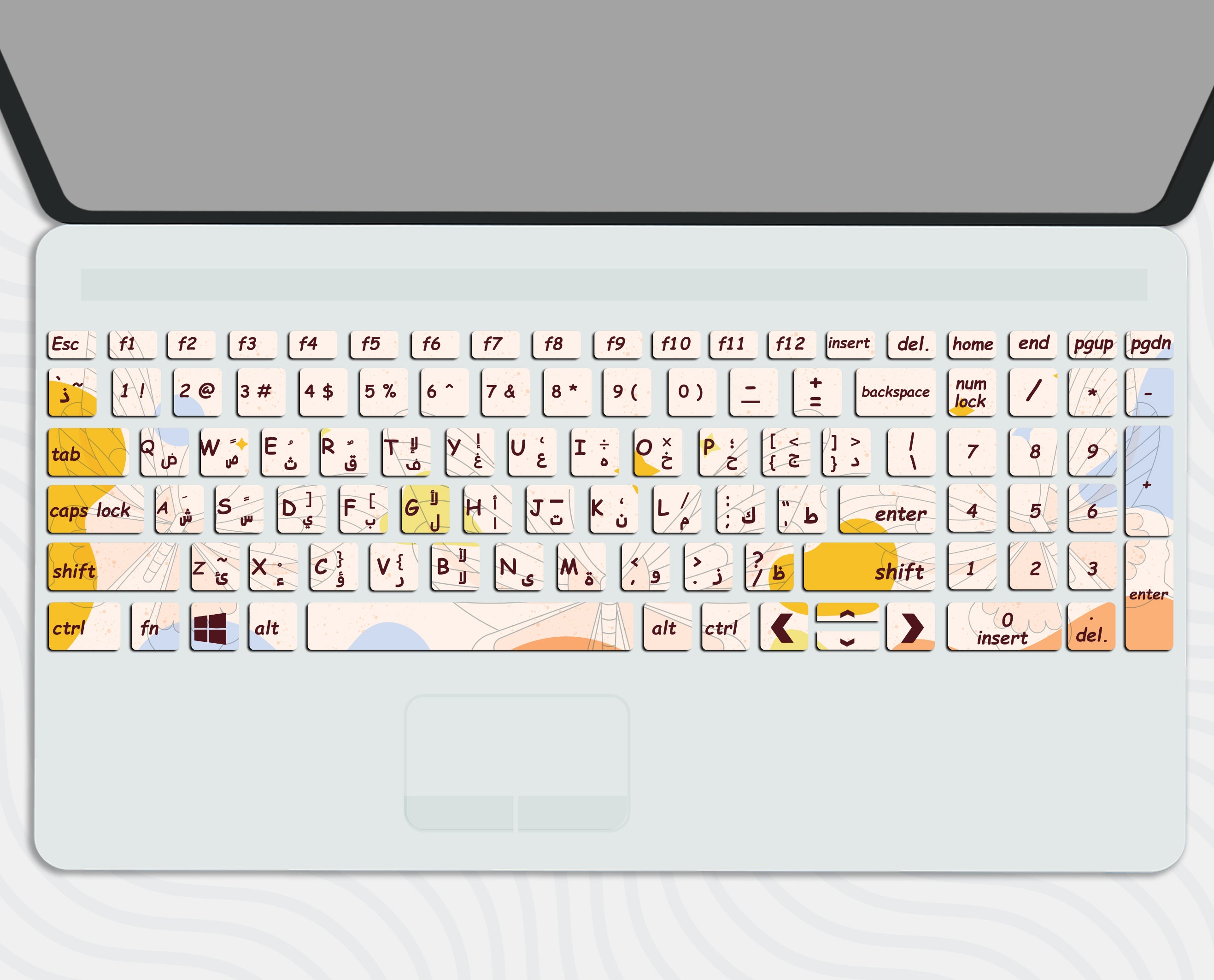 Butterflies - Keyboard Sticker