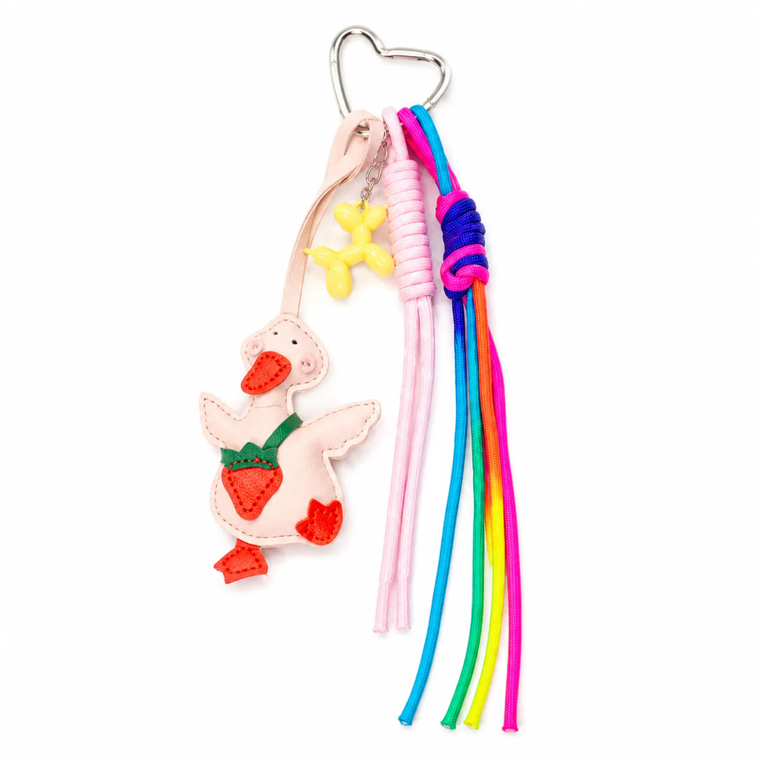 Pink Cute Duck - Bag charm