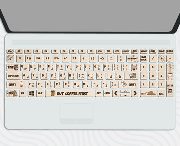 Coffee Lovers - Keyboard Sticker