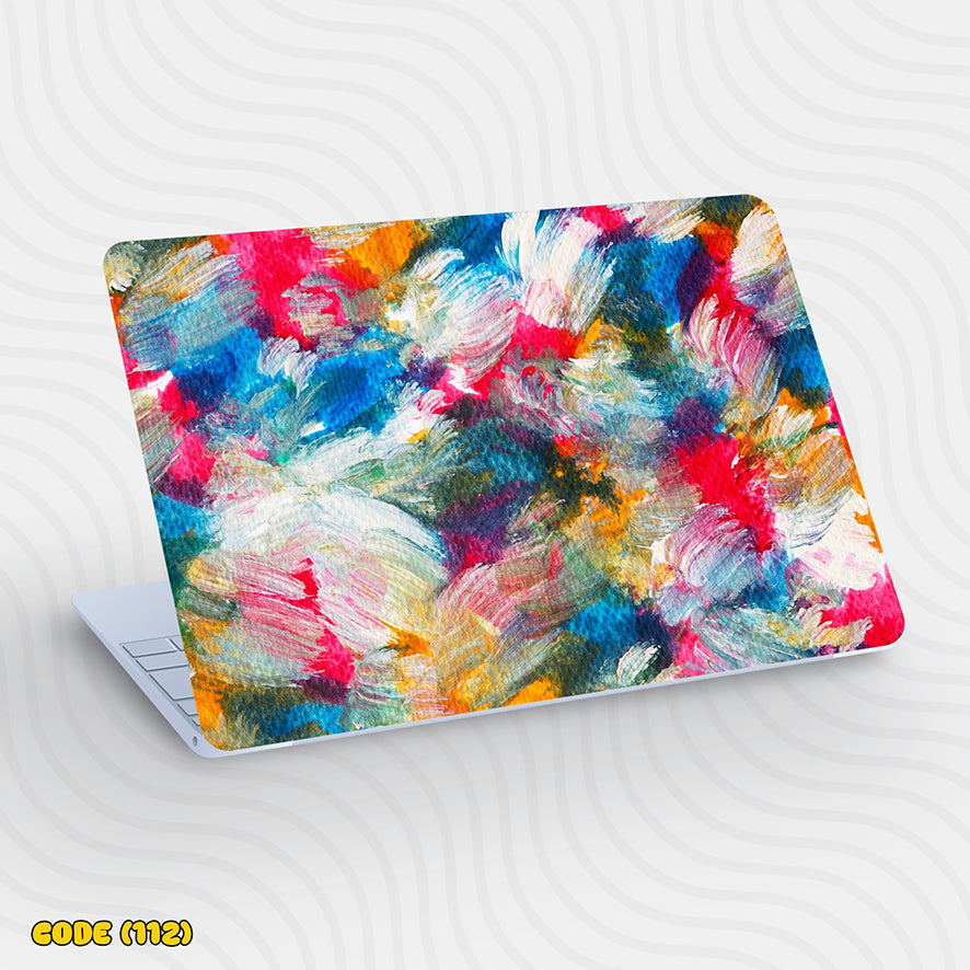 Colorful Brush strokes - Laptop Skin