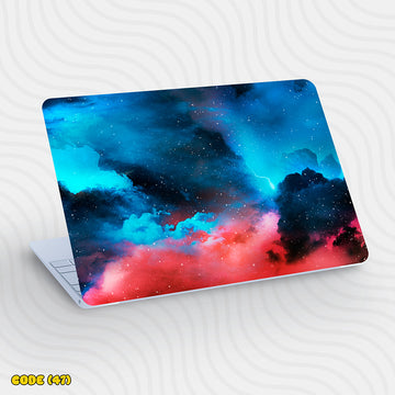 Colorful Space Clouds - Laptop Skin
