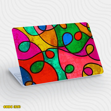 Colorful Swirls - Laptop Skin