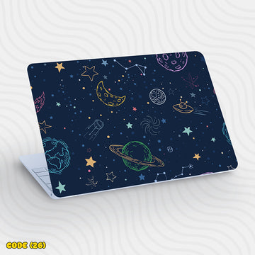 Cute Space Pattern - Laptop Skin