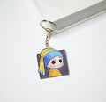 Pearl Earring Girl - Acrylic Keychain