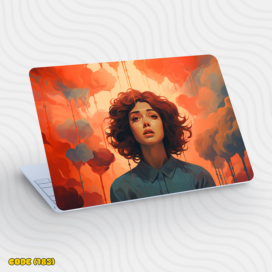 Dramatic Woman - Laptop Skin
