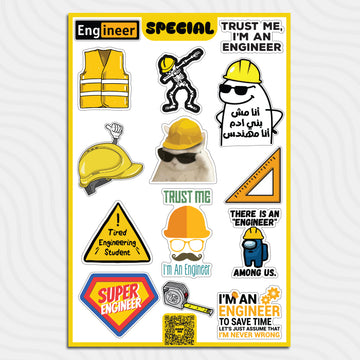 Engineer - Sticker Sheet – special