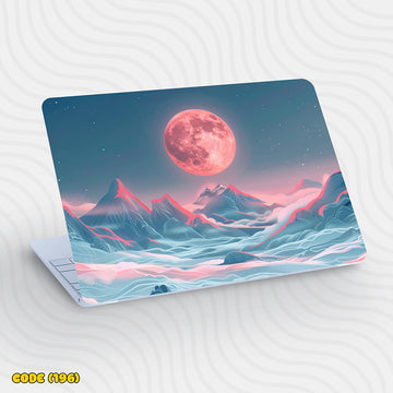 Fantasy Pink Moon - Laptop Skin