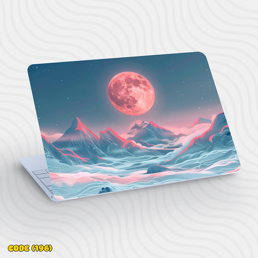 Fantasy Pink Moon - Laptop Skin