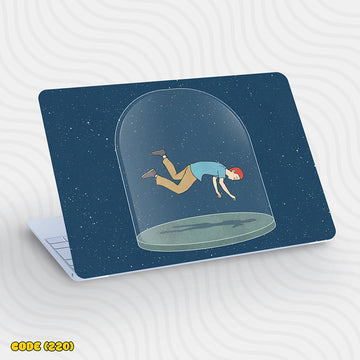 Floating in Dome - Laptop Skin