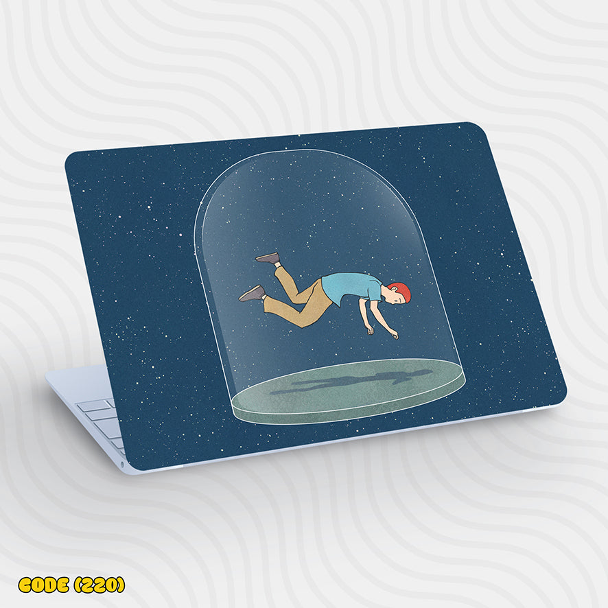 Floating in Dome - Laptop Skin