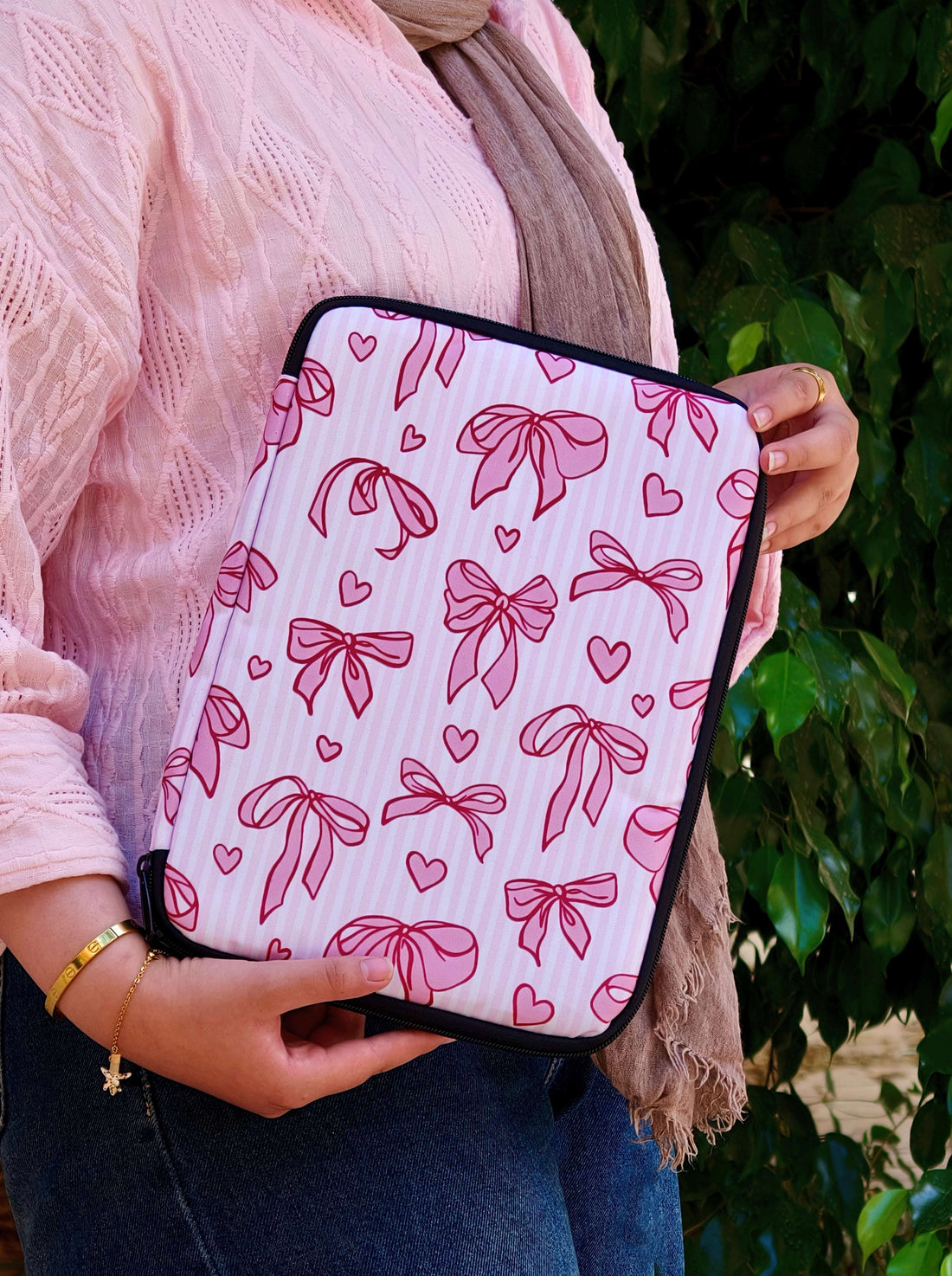 Pink Ribbon - Tablet Sleeve