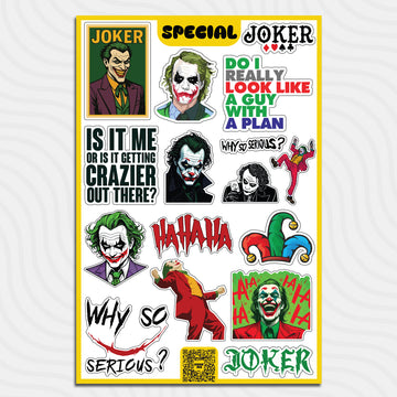 Joker - Sticker Sheet