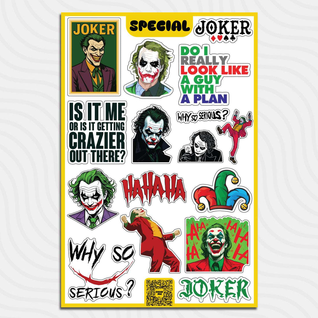 Joker - Sticker Sheet