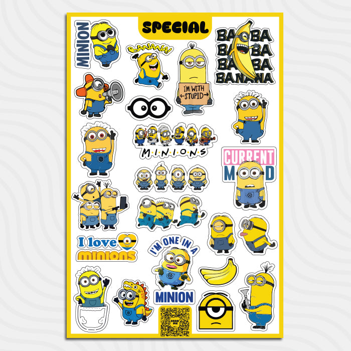 Minions - Sticker Sheet