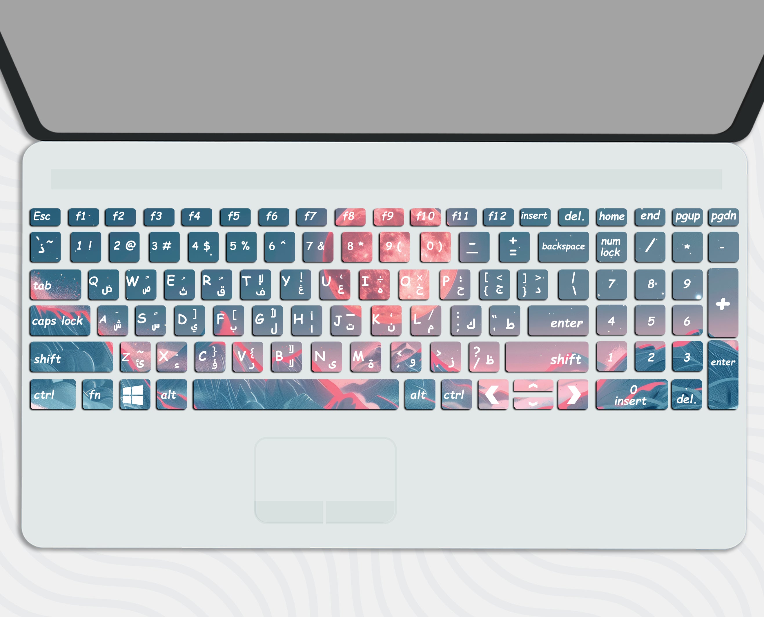 Moon - Keyboard Sticker