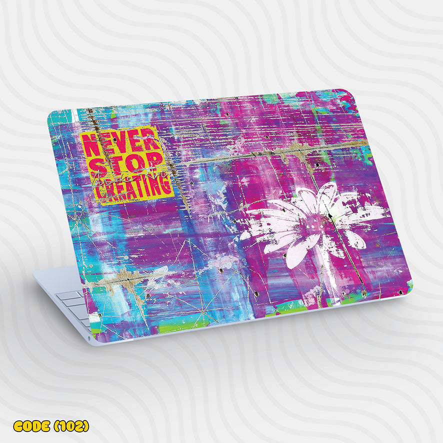 Never Stop Creating - Laptop Skin