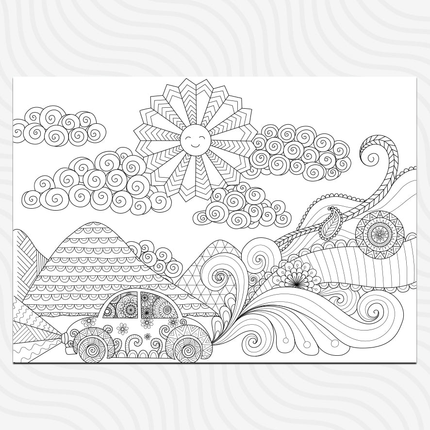 On The Road Roll (100X70)