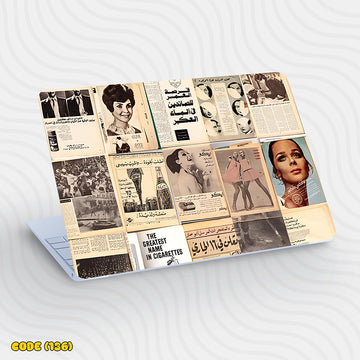 Old Newspaper - Laptop Skin