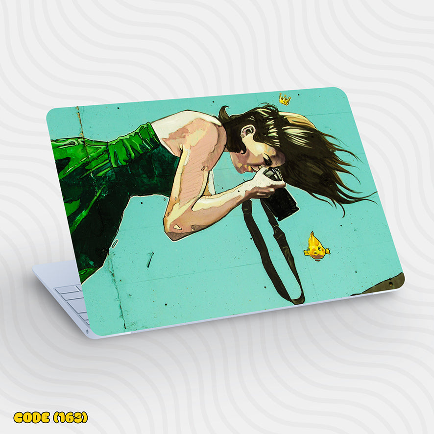 Photographer Girl - Laptop Skin