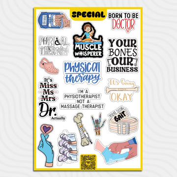 Physical Therapy - Sticker Sheet