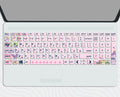 Pink Butterflies - Keyboard Sticker