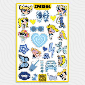 Bubbles - Sticker Sheet
