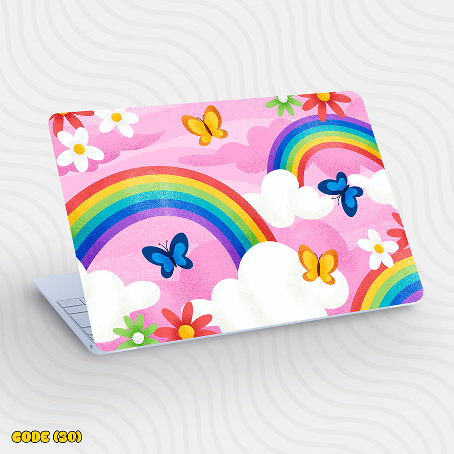 Rainbow Butterflies - Laptop Skin