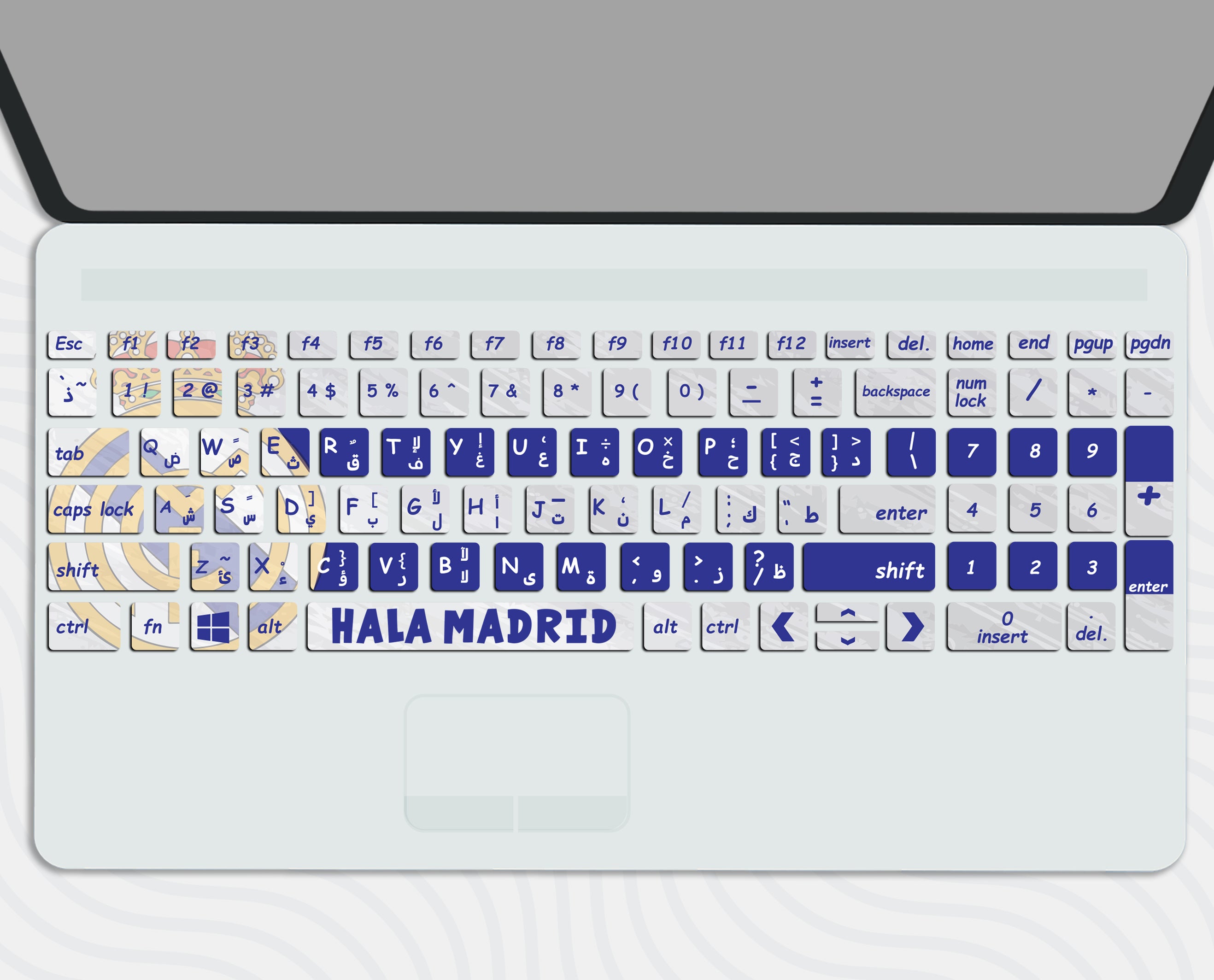 RealMadrid - Keyboard Sticker