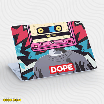 Retro Mixtape - Laptop Skin