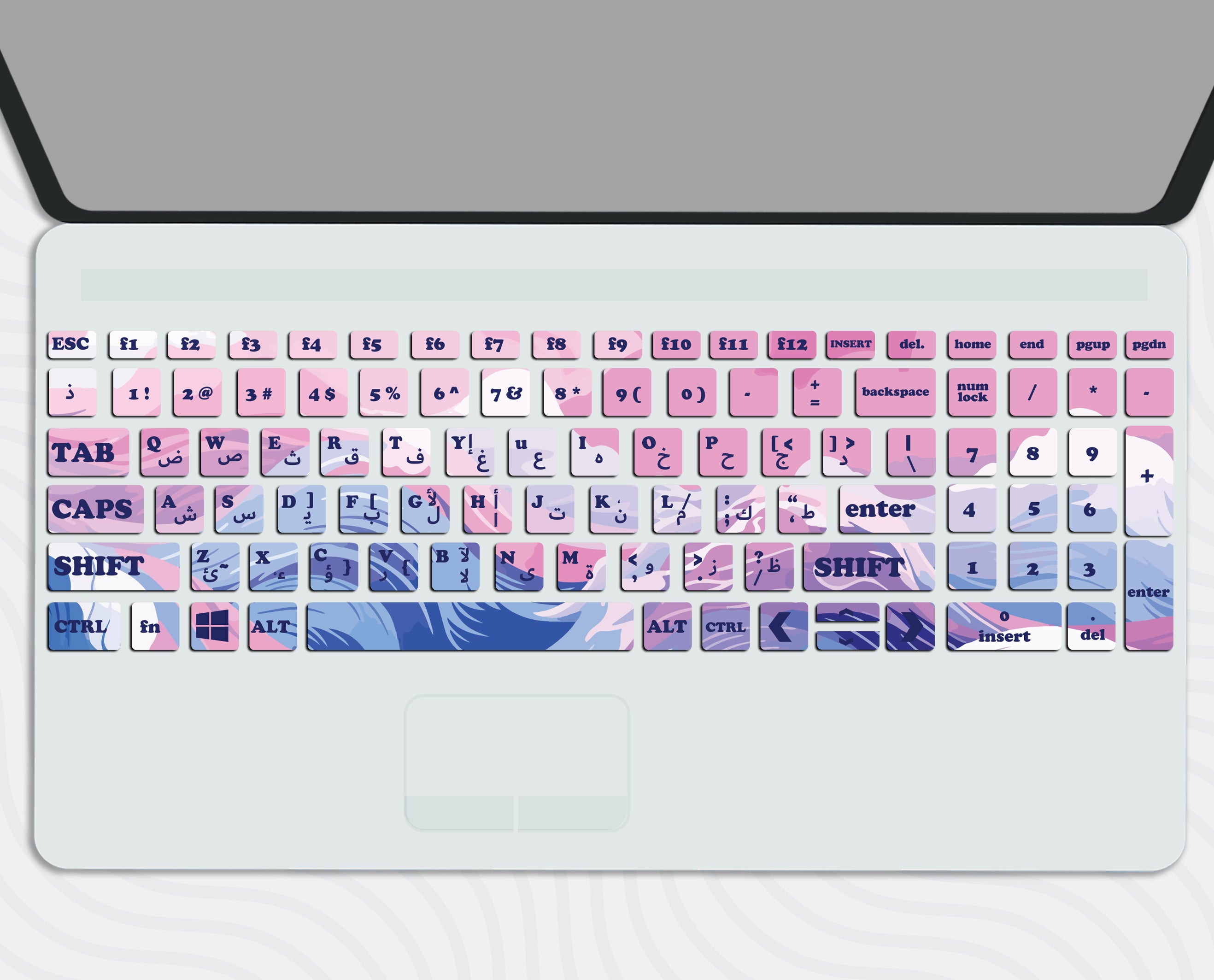 Sea Waves - Keyboard Sticker