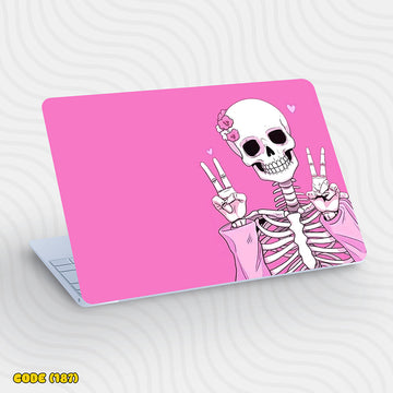 Skeleton Girl - Laptop Skin