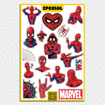 Spiderman - Sticker Sheet
