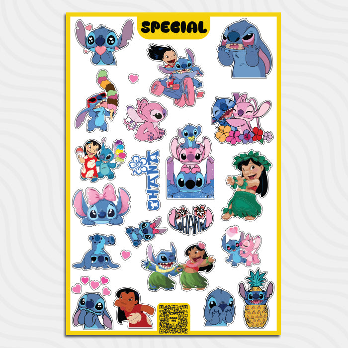 Stitch - Sticker Sheet