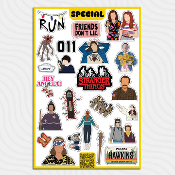 Stranger Things - Sticker Sheet