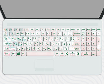 Tree Leaves - Keyboard Sticker