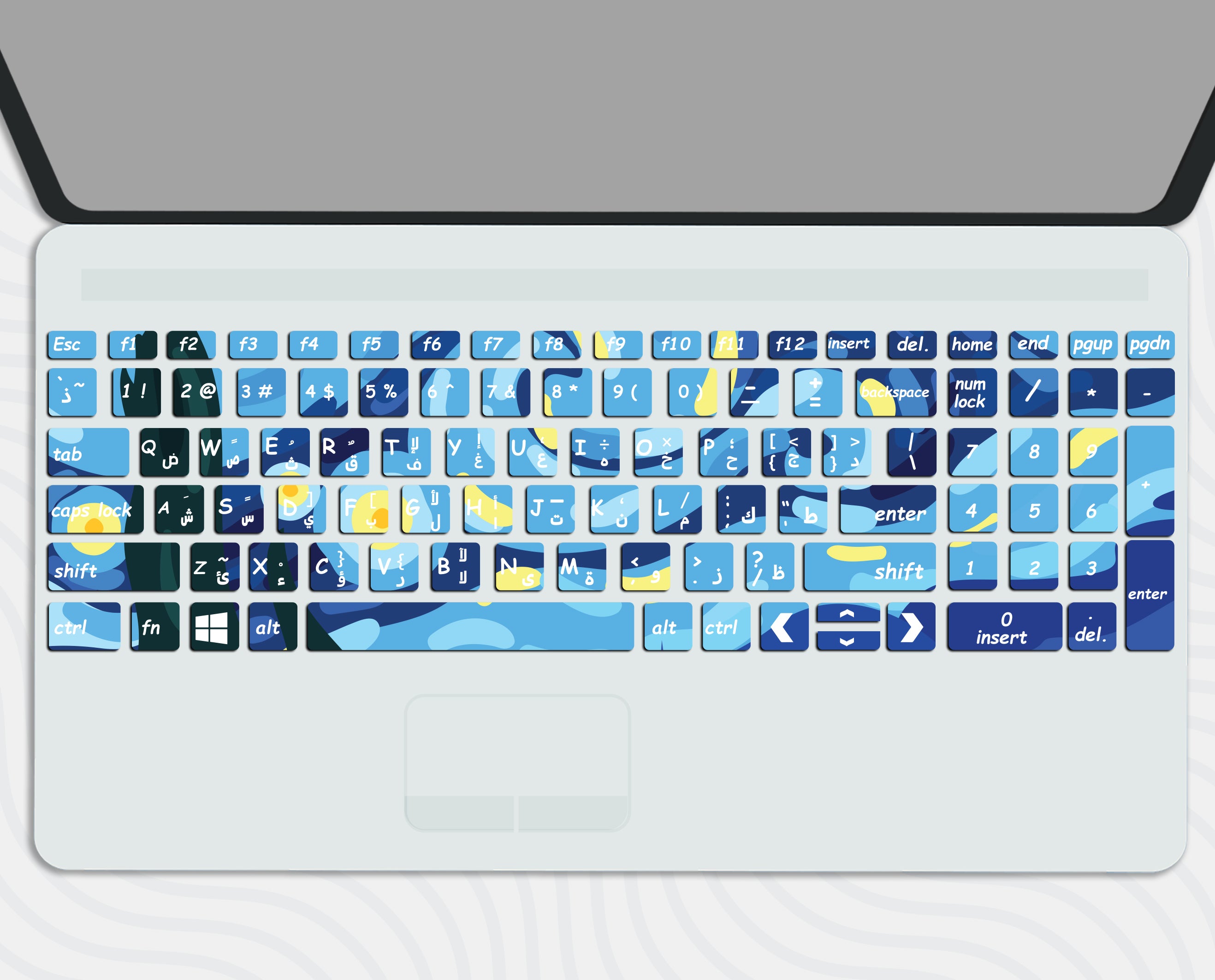 Van Gogh - Keyboard Sticker